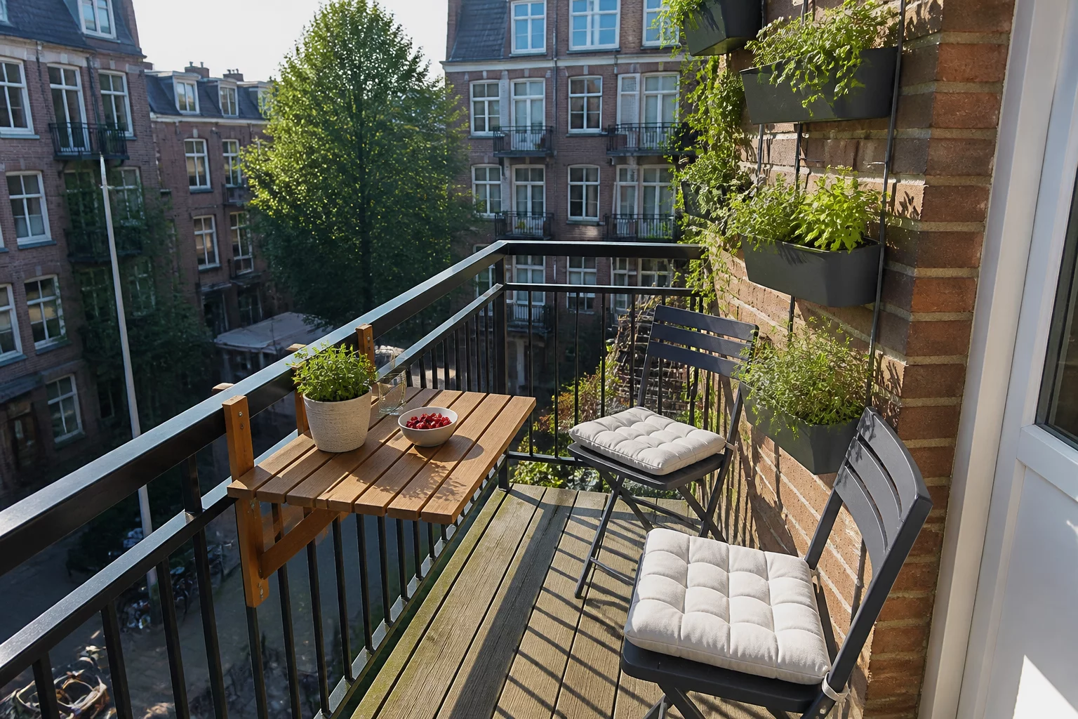 Maximizing Small Balconies