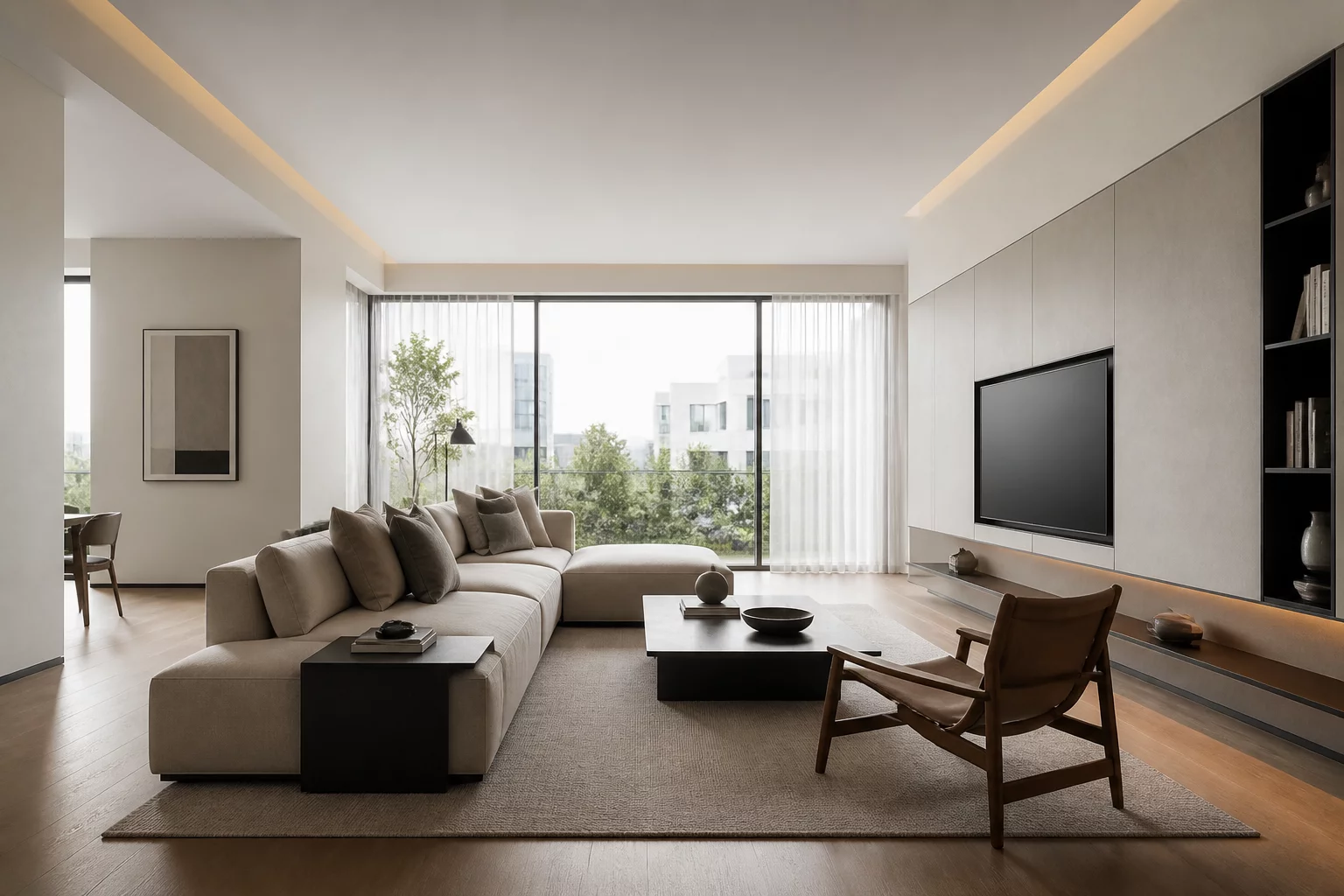 Ergonomically planned interior